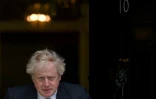 Le Premier ministre britannique Boris Johnson, à Londres le 13 mai 2022
