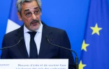 Le ministre des PME Serge Papin lors d'une conférence de presse à Paris, le 22 septembre 2026