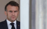 Le président français Emmanuel Macron au palais de l'Elysée à Paris, le 14 juillet 2025