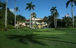 Le Mar-a-Lago Club où la famille Trump possède des appartements privés, le 1 janvier 2017 à Palm Beach en Floride