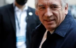 François Bayrou arrivant à une réunion du bureau exécutif de LREM, à Paris, le 21 février 2022