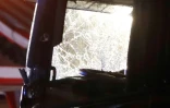 La cabine du conducteur du camion qui a foncé sur la foule dans un marché de Noël, le 19 décembre 2016 à Berlin