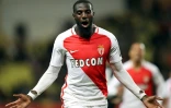 Le milieu de Monaco Tiémoué Bakayoko après un but face à Caen au stade Louis II, le 21 décembre 2016
