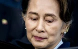 Aung San Suu Kyi devant la Cour internationale de justice de l'ONU le 11 décembre 2019 à La Haye