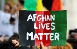 Manifestation en solidarité avec les Afghans, à Paris, le 5 septembre 2021