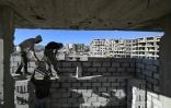 Dans un quartier en reconstruction de Daraya, le 29 octobre 2025