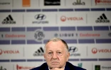 Le président de l'Olympique Lyonnais Jean-Michel Aulas, le 13 février 2020 à Décines-Charpieu