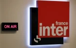 Logo de France Inter, le 20 novembre 2013 Ă Paris
