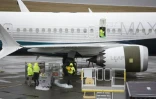 Un Boeing 737 MAX 9 dans une usine de Renton, Washington, 12 mars 2019