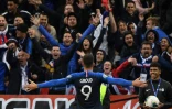 Olivier Giroud, à nouveau buteur pour la France, face à la Turquie, le 14 octobre 2019 au Stade de France