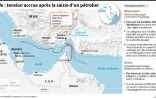 Tension dans le Golfe après la saisie d'un pétrolier par l'Iran