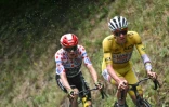 Tadej Pogacar et Jonas Vingegaard lors de la 19e étape du Tour de France entre Albertville et La Plagne, le 25 juillet 2025