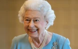 La reine Elizabeth II lors d'une réception à Sandringham pour fêter ses 70 ans de règne, le 5 février 2022