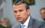 Le ministre américain de la Défense Pete Hegseth au Pentagone, le 15 octobre 2026 à Washington
