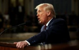 Donald Trump s'exprime devant le Congrès des Etats-Unis le 4 mars 2025 à Washington