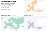 Les variants du Covid-19 présents en Europe