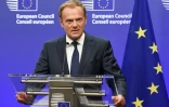 Donald Tusk lors d'une conférence de presse le 24 juin 2016 à Bruxelles