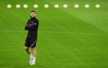 Le défenseur français de Barcelone Clément Lenglet, avant un entraînement à Munich, le 7 décembre 2021, à la veille du match de groupes de la Ligue des Champions contre le Bayern