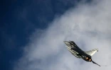 Un Rafale en vol à Mont-de-Marsan dans les Landes, le 26 novembre 2025