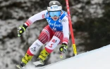 L'Autrichienne Nicole Schmidhofer lors du super-G de Val Gardena, le 19 décembre 2018