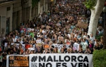 Plusieurs milliers de personnes ont manifesté fin mai aux Baléares pour réclamer des mesures plus efficaces contre le surtourisme