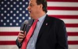 Le candidat aux primaires républicaines Chris Christie à Iowa aux Etats-Unis, le 29 janvier 2016