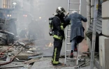 Une habitante évacuée de chez elle après l'explosion au gaz de la rue de Trévise, le 12 janvier 2019 à Paris