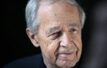 Le compositeur et chef d'orchestre français Pierre Boulez à Paris le 5 novembre 2008