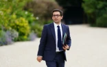 Le ministre des Affaires étrangères sortant Stéphane Séjournée, le 23 août 2024 à Paris