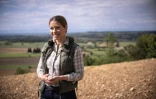 Céline Imart, agricultrice et eurodéputée LR, le 17 mai 2024, à Cuq-Toulza, dans le Tarn