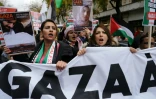Manifestation pour demander le cessez-le-feu immédiat à Gaza, le 11 novembre 2023 à Paris