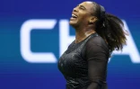 L'Américaine Serena Williams lors du 3e tour de l'US Open, vraisemblablement le dernier match de sa carrière, à New York, le 2 septembre 2022