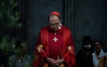 Le cardinal Barbarin conduit sa derniÚre messe, le 28 juin 2020 à la cathédrale Saint-Jean à Lyon