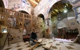 Le monastère Deir Mar Moussa al-Habachi à Nabek dans le nord de la Syrie, le 8 février 2025