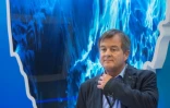 Wolfgang Foerg, qui dirige la société suisse Water Vision, spécialiste de l'eau, le 16 mai 2018 au Cap, en Afrique du Sud