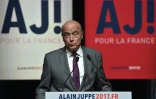 Alain Juppé, lors d'un meeting de campagne, le 13 septembre 2016 à Strasbourg