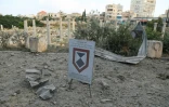 Des débris recouvrent les bases de colonnes en pierre antiques près du site archéologique des thermes romains de Tyr, au lendemain de frappes aériennes israéliennes, le 8 juin 2026 dans le sud du Liban