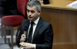 Le ministre de la Justice Gérald Darmanin à l'Assemblée nationale, à Paris, le 29 janvier 2025