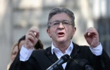 Jean-Luc Mélenchon le 1er mai 2022 à Paris 