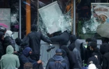Pillage d'un magasin Picard à Paris, le 17 octobre