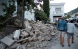 Des maisons effondrées après le séisme à Casamicciola Terme, sur l'île italienne d'Ischia
