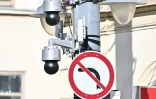 De nouvelles caméras installées dans le centre de Budapest, le long de l'itinéraire de la marche des fiertés, le 27 juin 2025