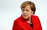 La chancelière allemande Angela Merkel lors du sommet du G20 des femmes à Berlin, le 25 avril 2017