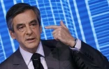 Le candidat de droite à la présidentielle française François Fillon à Paris, le 23 février 2017
