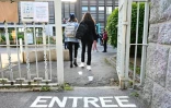 Rentrée des classes dans un lycée de Rennes, le 1er septembre 2020