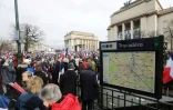 Des manifestants pro-Fillon se réunissent place du Trocadéro à Paris, le 5 mars 2017