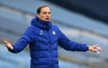 L'entraîneur allemand de Chelsea, Thomas Tuchel, lors du match de Premier League contre Manchester City, le 8 mai 2021 à l'Etihad Stadium à Manchester