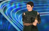Olivia Colman, Oscar de la meilleure actrice pour son rôle de la reine Anne de Grande-Bretagne dans "La Favorite", le 24 février 2019 à Hollywood