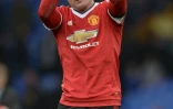 L'attaquant de Manchester United Wayne Rooney buteur contre Everton en Premier League, le 17 octobre 2015 à Liverpool