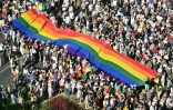 La marche des fiertés de Budapest, le 28 juin 2025 en Hongrie